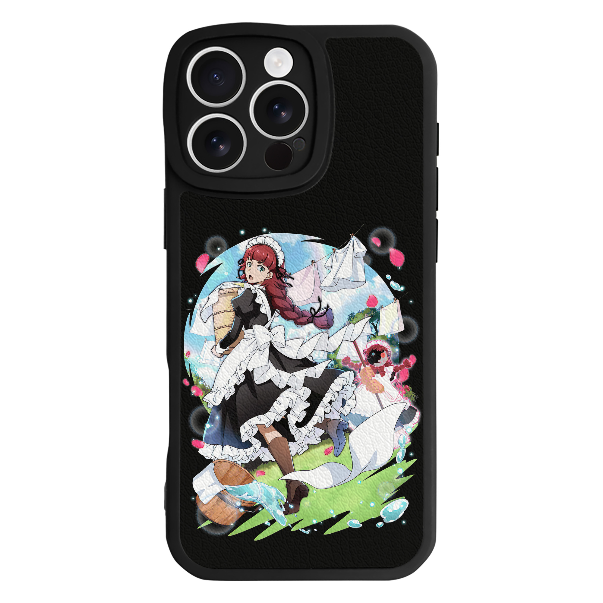 （画像用） 文豪ストレイドッグス Bungo Stray Dogs 【iPhone 16シリーズ対応】シリコンスマホケース（レザー調） 材質：シリコン